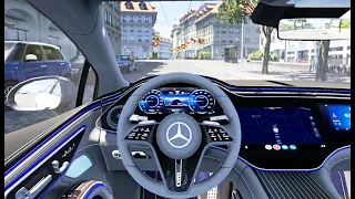 Mercedes-Benz EQS 580 | Euro Truck Simulator 2 | Game Play