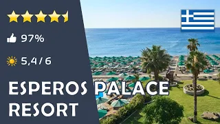 Esperos Palace Resort ⭐️⭐️⭐️⭐️ - Rhodos (Griechenland)