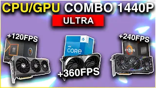 Best CPU & GPU Combos for 1440p ULTRA Gaming PC Builds in 2024!