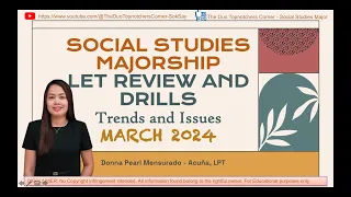 TREND AND ISSUES IN SOCIAL STUDIES LET REVIEW - MARCH 2024