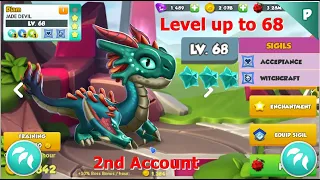 Primal Jade Devil Level up to 68 with 3 star-Dragon Mania Legends | Primal Dragon | DML