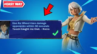 How to EASILY  Use Air Wheel then damage opponents within 30 seconds Fortnite |  #UsecodeHNP7