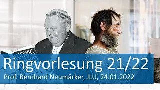Ringvorlesung des Präsidenten 2021/22: Prof. Dr. Bernhard Neumärker