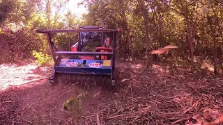 SVL65-2 running an OSMA SSQ160 mulcher