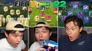 Jag gjorde en FUT DRAFT I ALLA FIFA!