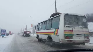 БЕРДЯНСК ТРАНСКОМ ДОРОГИ ЗИМА 2018