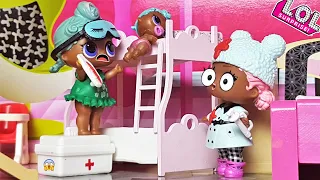 CARTOON LOL🤣👀 Morning at the doctor and the unicorn is fake! Dolls LOL surprise cartoons COLLECTION