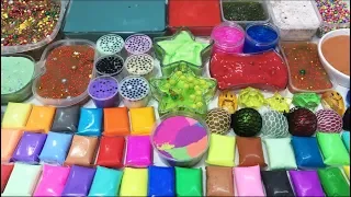 MIXING ALL MY SLIME INTO SOFT CLAY! SLIME SMOOTHIE ! SATISFYING SLIME VIDEOS! BOOMSLIME