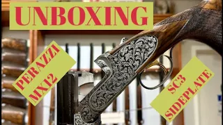 Unboxing of a Perazzi MX12 SC3 Side-Plates