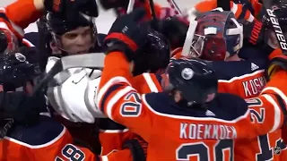 Leon Draisaitl’s game winning OT goal for the Oilers to cap off an incredible night…