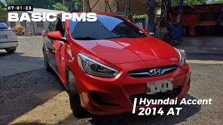 HYUNDAI ACCENT 2014 AT BASIC PMS by MG Autoworx