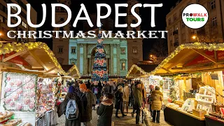 Budapest Christmas Markets - 4K 60fps - Advent Basilica