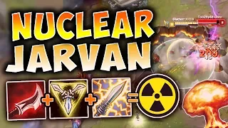 NUCLEAR JARVAN ONE-SHOT BUILD! ABSOLUTELY EXPLOSIVE DAMAGE! | League of Legends