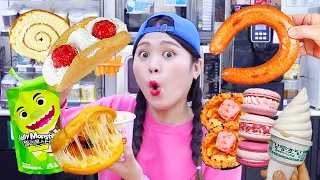 ร้านสะดวกซื้อ ก๋วยเตี๋ยว ฮอทดอก DONA Mukbang