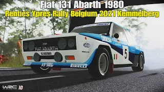 WRC 10 PS5 | Fiat 131 Abarth 1980 - Renties Ypres Rally Belgium - Kemmelberg [4K]