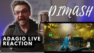 DIMASH - ADAGIO - LIVE THE SINGER Ep. 6 | REACTION