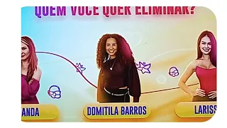 🔥 Paredão (Amanda) pelo Líder ALFACE (Domitila)pela casa(Larissa) contra golpe de Domitila #bbb23