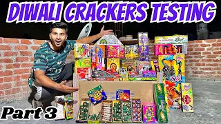 Diwali Crackers Testing 2023 | New Sony Big Sky Shot Testing 2023 | Thakur Saurav Vlog  | Part 3