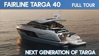 The Brand New Fairline Targa 40 World Premiere | Full Walkthrough | The Marine Channel