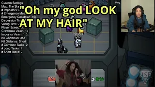 Valkyrae Reacts To Her FIRST Among Us Stream