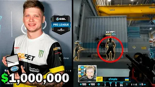 How s1mple won $ 1,000,000? | MVP of ESL Pro League S14 - Highlights