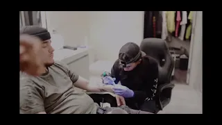 Yeat and SeptembersRich gettin TR tats / From Kankan Vlog