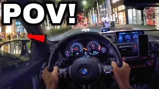 TERRORIZING BEVERLY HILLS In A STRAIGHT PIPED BMW M4 F82 [LOUD EXHAUST POV]