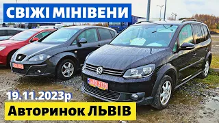 СВІЖІ ЦІНИ на МІНІВЕНИ / Львівський авторинок / 19 листопада 2023р. #автопідбір #автобазар