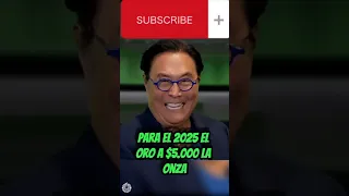 PREDICCIÓN del gran ROBERT KIYOSAKI sobre el #bitcoin para 2025 😱 #dinero #btc #oro