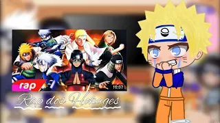 °• 🌺🍒 || Naruto e Amigos Reagem ao Rap dos Hokages || Gacha Club || 🍒🌺 •°