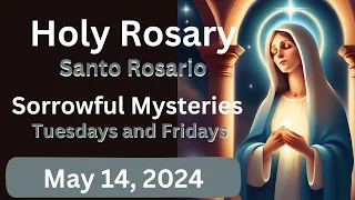 Easy Holy Rosary in English with Letters. Tuesdays