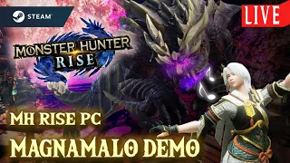 🔴Refunding my PC Copy... (Rich Graphics/Poor Controls) | Monster Hunter Rise PC Demo🔴LIVE