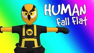 Human Fall Flat Funny Moments - Parkour Team! (Funniest Game Ever!)