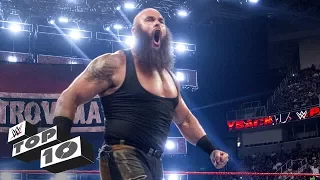Braun Strowman's monstrous displays of strength - WWE Top 10