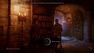 Dragon Age Inquisition: Dorian comments on Cullen romance