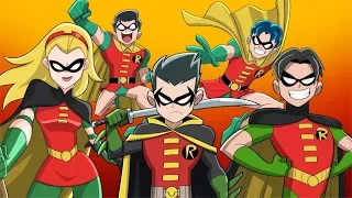 The Animated History of Every Robin [DC Comics]