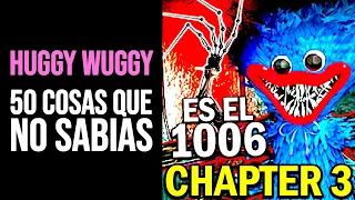 POPPY PLAYTIME CHAPTER 2: 50 Cosas que NO SABÍAS de HUGGY WUGGY | Curiosidades