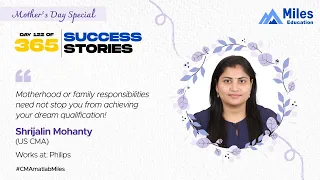 US CMA Shrijalin Mohanty    | Mother's Day Special | 365 days, 365 success stories #Season2