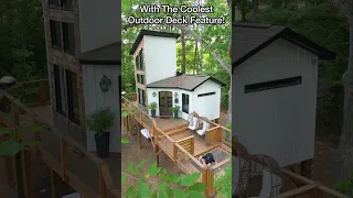 Luxury Tiny Home Treehouse w/ Unique Outdoor Deck!