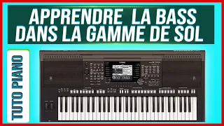 PIANO OCKTAIL, COMMENT APPRENDRE LA BASS DANS LA GAMME DE SOL