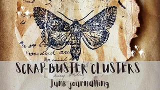 Junk Journal Collage Masterboard to make Scrap Clusters