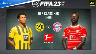 FIFA 23 PS5 - Borussia Dortmund Vs Bayern Munich | Bundesliga | PS5™ [4K] Next Gen