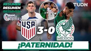 Resumen y goles | Estados Unidos 3-0 México | CONCACAF Nations League - SEMIFINAL | TUDN