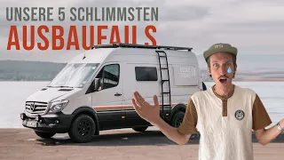 Unsere 5 schlimmsten AusbauFAILS | Das haben wir an unserem DIY Camper falsch gemacht