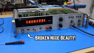 HP 5327B Nixie Universal Counter / DVM repair