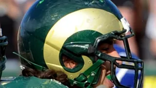 Colorado State Rams helmet history