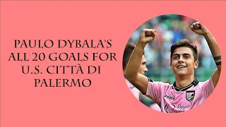 Why Juventus bought Paulo Dybala ⚽️ Paulo Dybala's all goals for Palermo ⚽️ 20 goals!