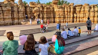 Парк “Жетысу” Нур-Султан, Казахстан//Вечерняя прогулка 27 июня 2022 г. (Walking tour park)