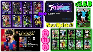 New Update On Next Thursday !! 7th Anniversary Campaign ,Free Coins,Free Rewards in eFootball 2024 🤩