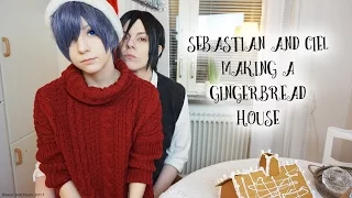 ☆ Sebastian And Ciel Making One Hell Of A Gingerbread House ☆